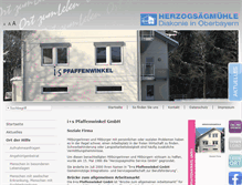 Tablet Screenshot of is-pfaffenwinkel.de